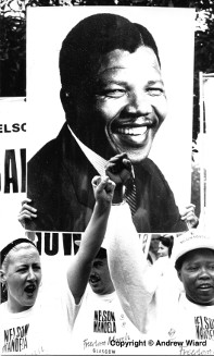 Mandela on the march