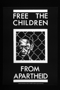 Free the Children from Apartheid Poster