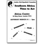 80s10. ‘Southern Africa: The Time to Act’ workshop 