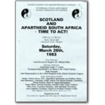 80s11. ‘Time to Act’ conference, Scotland