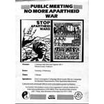 80s64. End Conscription Campaign public meeting, 1987