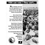 90s16. ‘Vote for Democracy’ campaign