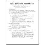 bom14. Boycott Month Campaign Plans