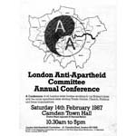 lgs75. London AA Committee annual conference, 1987