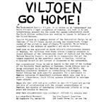 nam07. ‘Viljoen Go Home!’