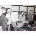 pic6803. Nottingham students Rhodesia protest