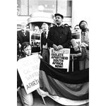 pic8520. Protest outside the Shell Centre, London