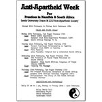 stu08. Leeds Anti-Apartheid Week