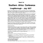 stu31. NUS/AAM conference report, 1977