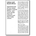 tu03. ‘Labour and South Africa’