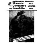 wnl18. AAM Women’s Newsletter 18, Jan/Feb 1985 
