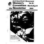 wnl19. AAM Women’s Newsletter 19, March/April 1985 