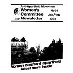 wnl24. AAM Women’s Newsletter 24, Jan/Feb 1986