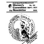 wnl28. AAM Women’s Newsletter 28, September–October 1986